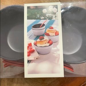 New Hearth and Hand desert bowls with sooons
